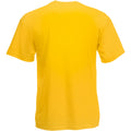 Sonnenblumengelb - Back - Fruit Of The Loom Valueweight T-shirt für Männer mit V-Ausschnitt, kurzärmlig