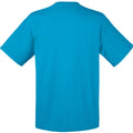 Azurblau - Back - Fruit Of The Loom Valueweight T-shirt für Männer mit V-Ausschnitt, kurzärmlig