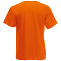 Orange - Back - Fruit Of The Loom Herren Screen Stars Original T-Shirt