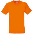 Orange - Front - Fruit Of The Loom Herren Screen Stars Original T-Shirt