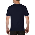Marineblau - Side - Gildan Herren Premium T-Shirt mit V-Ausschnitt, kurzärmlig