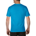 Saphir - Side - Gildan Herren Premium T-Shirt mit V-Ausschnitt, kurzärmlig