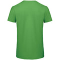 Grün - Back - B&C Herren T-Shirt, Bio-Baumwolle