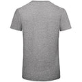 Sportgrau - Back - B&C Herren T-Shirt, Bio-Baumwolle