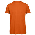Urbanes Orange - Front - B&C Herren T-Shirt, Bio-Baumwolle