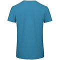 Atollblau - Back - B&C Herren T-Shirt, Bio-Baumwolle