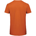 Urbanes Orange - Back - B&C Herren T-Shirt, Bio-Baumwolle