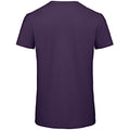 Urbanes Violett - Back - B&C Herren T-Shirt, Bio-Baumwolle