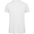 Weiß - Front - B&C Herren T-Shirt, Bio-Baumwolle
