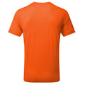 Orange - Back - B&C Herren T-Shirt, Bio-Baumwolle