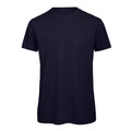 Marineblau - Front - B&C Herren T-Shirt, Bio-Baumwolle