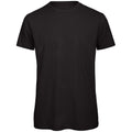 Schwarz - Front - B&C Herren T-Shirt, Bio-Baumwolle