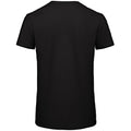 Schwarz - Back - B&C Herren T-Shirt, Bio-Baumwolle