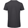 Dunkelgrau - Back - B&C Herren T-Shirt, Bio-Baumwolle