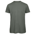 Mellennial Khaki - Front - B&C Herren T-Shirt, Bio-Baumwolle