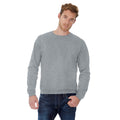 Grau meliert - Back - B&C Unisex ID.202 50-50 Sweatshirt