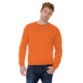 Kürbis Orange - Back - B&C Unisex ID.202 50-50 Sweatshirt