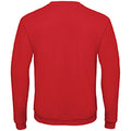 Rot - Back - B&C Unisex ID.202 50-50 Sweatshirt