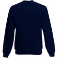 Dunkles Marineblau - Back - Fruit Of The Loom Belcoro® Garn Pullover - Sweatshirt