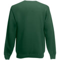 Flaschengrün - Back - Fruit Of The Loom Belcoro® Garn Pullover - Sweatshirt