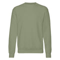 Klassisch Olivgrün - Front - Fruit Of The Loom Belcoro® Garn Pullover - Sweatshirt