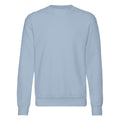Graublau - Front - Fruit Of The Loom Belcoro® Garn Pullover - Sweatshirt