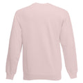 Blassrosa - Back - Fruit Of The Loom Belcoro® Garn Pullover - Sweatshirt