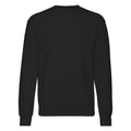 Schwarz - Front - Fruit Of The Loom Belcoro® Garn Pullover - Sweatshirt