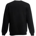 Schwarz - Back - Fruit Of The Loom Belcoro® Garn Pullover - Sweatshirt