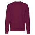 Burgunder - Front - Fruit Of The Loom Belcoro® Garn Pullover - Sweatshirt