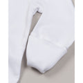 Weiß - Back - Babybugz Baby Unisex Schlafanzug aus organischer Baumwolle
