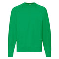 Grün - Front - Fruit Of The Loom Belcoro® Pullover - Sweatshirt