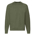 Oliv - Front - Fruit Of The Loom Belcoro® Pullover - Sweatshirt