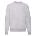 Grau - Front - Fruit Of The Loom Belcoro® Pullover - Sweatshirt