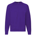 Lila - Front - Fruit Of The Loom Belcoro® Pullover - Sweatshirt