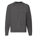 Grau meliert - Front - Fruit Of The Loom Belcoro® Pullover - Sweatshirt