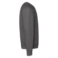 Grau meliert - Side - Fruit Of The Loom Belcoro® Pullover - Sweatshirt