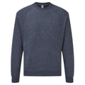 Marineblau meliert - Front - Fruit Of The Loom Belcoro® Pullover - Sweatshirt