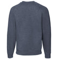 Marineblau meliert - Back - Fruit Of The Loom Belcoro® Pullover - Sweatshirt