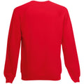 Rot - Back - Fruit Of The Loom Belcoro® Pullover - Sweatshirt