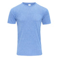 Royalblau meliert - Front - Gildan Herren Core Kurzarm-T-Shirt, feuchtigkeitsregulierend