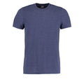 Denim meliert - Front - Kustom Kit Superwash Herren T-shirt