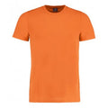 Orange meliert - Front - Kustom Kit Superwash Herren T-shirt