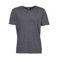 Schwarz Meliert - Front - Tee Jays Herren T-shirt