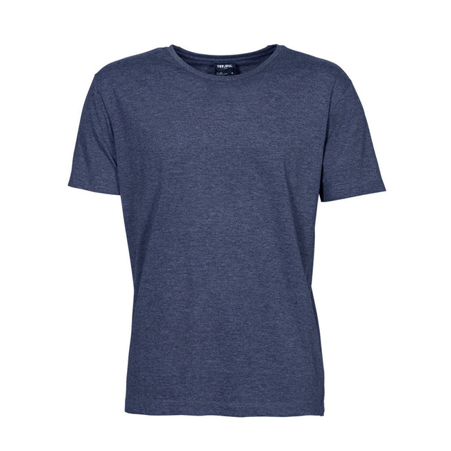 Denim Meliert - Front - Tee Jays Herren T-shirt