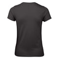 Schwarz - Back - B&C Damen T-Shirt #E150