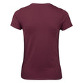 Burgunder - Back - B&C Damen T-Shirt #E150