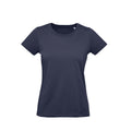 Urbanes Marineblau - Front - B&C Damen T-Shirt Inspire Plus