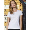 Weiß - Side - B&C Damen T-Shirt Inspire Plus
