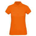 Orange - Front - B&C Herren Inspire Polo